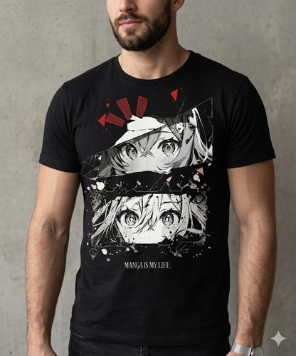 Kaizen "Manga is Life" Premium Terry  T-Shirt