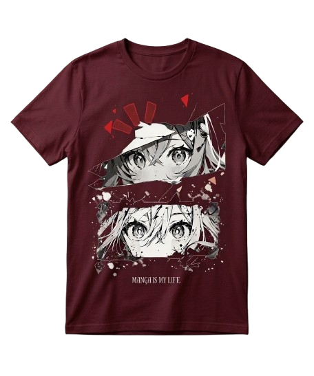 Kaizen "Manga is Life" Premium Terry  T-Shirt