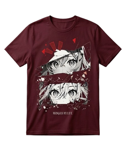 Kaizen "Manga is Life" Premium Terry  T-Shirt