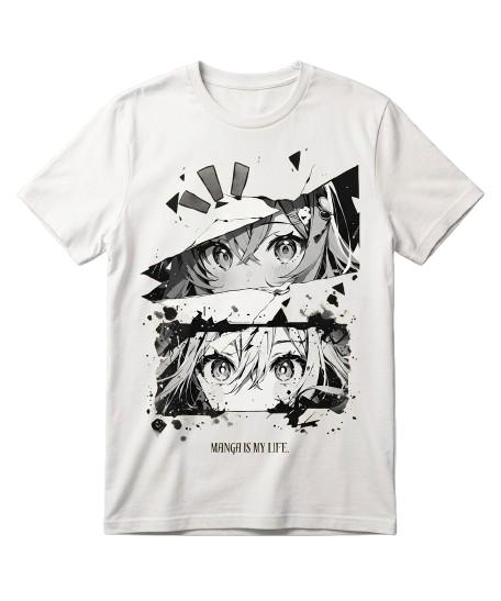 Kaizen "Manga is Life" Premium Terry  T-Shirt