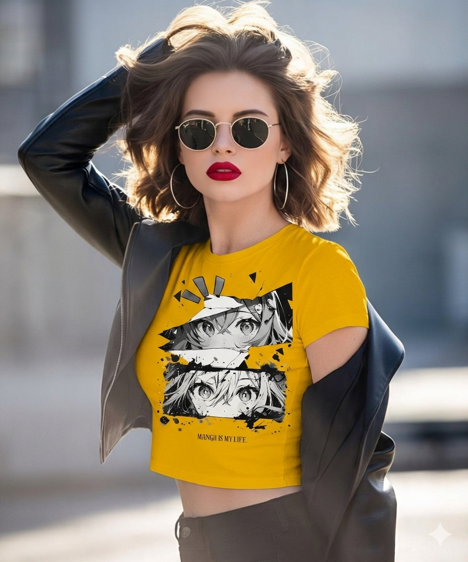 Kaizen "Manga is Life" Premium Terry  T-Shirt