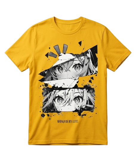 Kaizen "Manga is Life" Premium Terry  T-Shirt