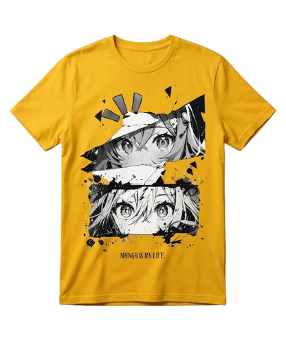 Kaizen "Manga is Life" Premium Terry  T-Shirt